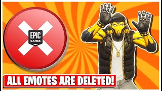 Fortnite Deleted All Emotes! - We are back!