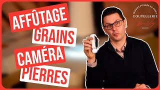 Une caméra pour perfectionner votre affûtage & comprendre les grains de vos pierres