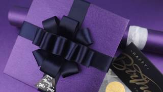 Ribbon & Bow|學給禮物DIY一個四層蝴蝶結，蓬松絲帶質感非常美！