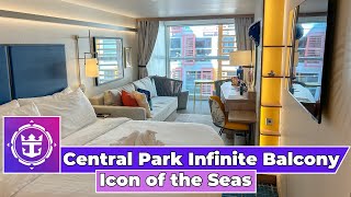 🚢 BRAND NEW Icon of the Seas - Central Park Infinite Balcony 🚢