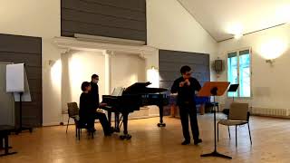 B. Bartók:  Romanian Dances for Flute and Piano (Clement Lim)