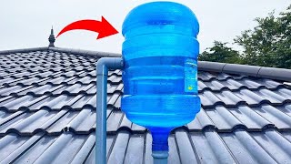 99% of plumbers don't want you to know this! Simple 3 in 1 idea from empty bottles and PVC plastic