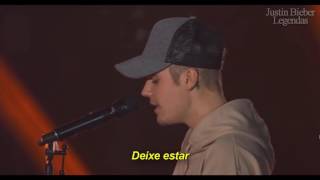 Justin Bieber   Let It Be TraduçãoLegendado Live at PurposeInto The Beatles Cover