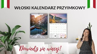 Włoski Kalendarz Przyimkowy, nauka języka włoskiego i przyimków, planowanie nauki - Po Prostu Włoski