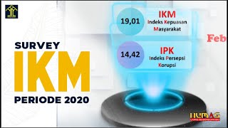 SURVEY IKM PERIODE 2020 - MARET 2021 LAPAS KELAS IIB BONDOWOSO