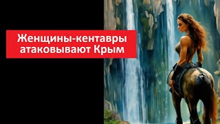 Женщины кентавры атаковывают Крым № 5488