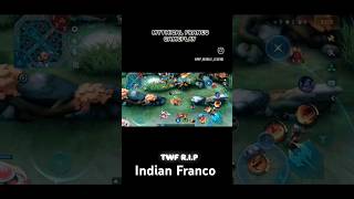 FRANCO GAMEPLAY      #mobilelegends #mlbb #francomobilelegendsbangbang #mlbbhighlights #francohooks