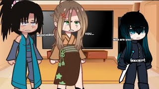 Muichiro bullies react him | My au | Gacha react