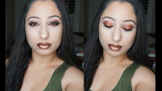 Copper Makeup Tutorial For FALL!