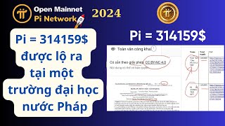 Pi = 314159$ được phát hiện lộ ra từ đại học nước Pháp