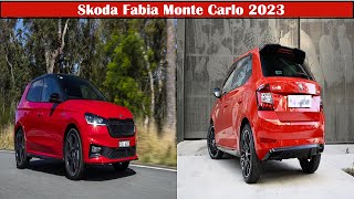 ♉ Skoda Fabia Monte Carlo 2023 Behind the Wheel of the Most Stylish Car on the Road