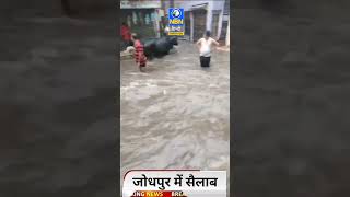 जोधपुर में बादल जमीन पर उतरे #india #rain #rajasthan