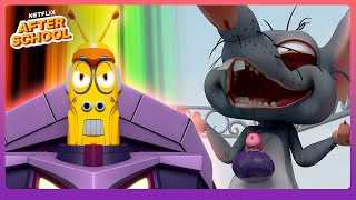 Go, Go Larva Rangers! 🐛🤖 Larva Family | Netflix After School