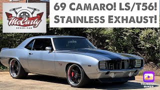 1969 Camaro! LS/T56!! STAINLESS EXHAUST!!!