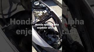 Honda spacy Alpha enjektör arızası ve benzin pompası tesisat arızası