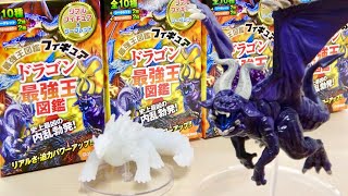 ドラゴン最強王図鑑 6箱でシークレットは出るか!? 最強ドラゴン 応龍が登場!