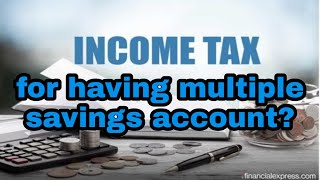 Myths Busted | Will IT Raid You for having multiple savings account ? | Nileshwar Roy | in Hindi |