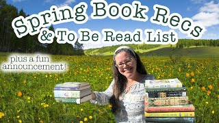 TBR + Recommendations for Spring  May Flower Readalong ANNOUNCEMENT