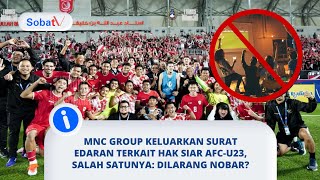 "Dilarang Nobar" fans sepak bola berikan aksi protes kepada MNC Group! | SobatTV Info