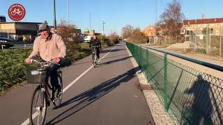 A cycle ride in Malmö (Sweden)