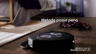 Roomba® Combo J7+ iRobot, O Melhor Robô Aspirador 2 em 1 - Inteiramente Incrível