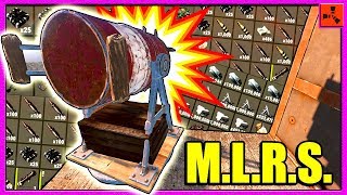 Rust ARTILLERY RAID?! - Rocket Raiding MASSIVE RICH Clan Base Exploit (Rust Modded Server Raids)