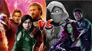 Captain America, Star-Lord & Sersi vs 3 Random from MCU