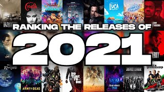 RANKING the MOVIES of 2021