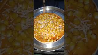 Homemade cheese corn pizza #youtubeshorts #shorts #short #trending #viral