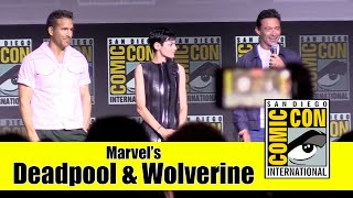 Marvel's Deadpool and Wolverine | Comic Con 2024 Panel  ( Ryan Reynolds, Hugh Jackman)