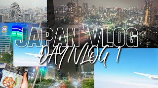 Your local Japanese wannabe goes to Japan for the first time!?!? 🤭🥹😭🤍✨ // Japan Vlog [Day/Vlog 1]