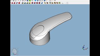 FreeCAD.#57. Верстак "Part". Часть 13. Пример создания модели. Скругление с изменяющимся радиусом