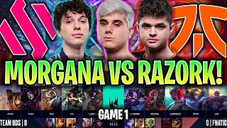 SACAN MORGANA JUNGLA CONTRA FNATIC DE RAZORK! | BDS vs FNC Game 1 LEC SEASON FINALS 2024 ESPAÑOL