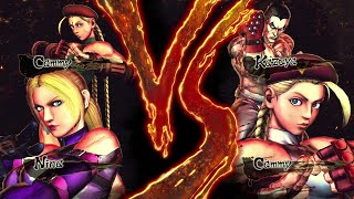 Street Fighter X Tekken - Nina & Cammy Vs Cammy & Kazuya (Hardest)