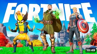 Únete !!JUGANDO NUEVA TEMPORADA FORTNITE X MAVRVEL🚨✅