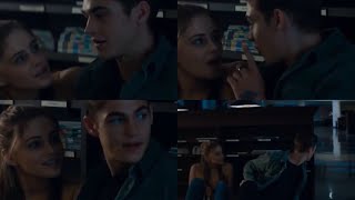 After movie / library scene / hero tiffin fiennes / josephine langford Tessa Hardin