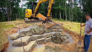 ROCKY NIGHTMARE REVISITED AND BUILDING A CUSTOM ROCK WALL…🫢