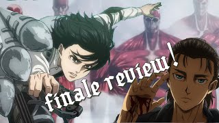 Attack On Titan Finale Review!