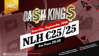 💸 Ca$h King$ Special €25/€25 NLH Cash Game live aus dem King's Resort 👑  - ️ 🎙️ Stefan Hachmeister