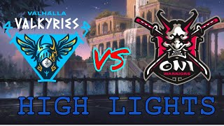 Highlights Oni Warriors vs Valhalla Valkyries SPL Season 8 Phase 1 Week 2