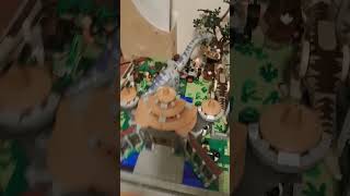 rebuilding Jurassic park out of lego episode 4 out now #lego #ytshorts #funny #jurassicpark