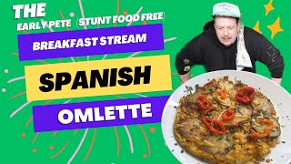 The Breakfast Stream - Spanish Omelette With Hot Peppers 🌶️🥵