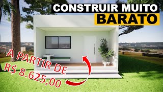 Esse é o jeito mais barato de construir uma casa.