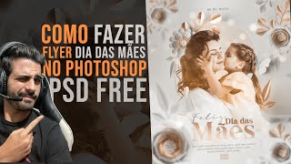 COMO FAZER FLYER DIA DAS MÃES SOCIAL MEDIA NO PHOTOSHOP