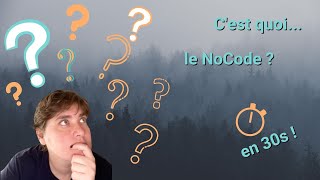 C'est quoi... le NoCode ?