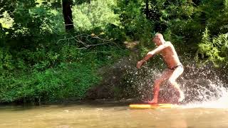 Skimboarding 🏝 secret beach