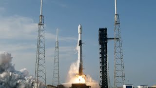 Falcon 9 launches Maxar 2 and Falcon 9 first stage landing