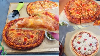 انساي تشريها من برا !!🍕 بيتزا منزلية بمقاييس احترافية 👍