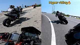 Hyper Riding on Superbikes🔥|Kawasaki Z900 & Z800 #kawasaki #z800 #hyperriding