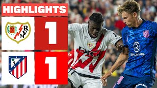 RAYO VALLECANO 1 - 1 ATLÉTICO DE MADRID | RESUMEN LALIGA EA SPORTS